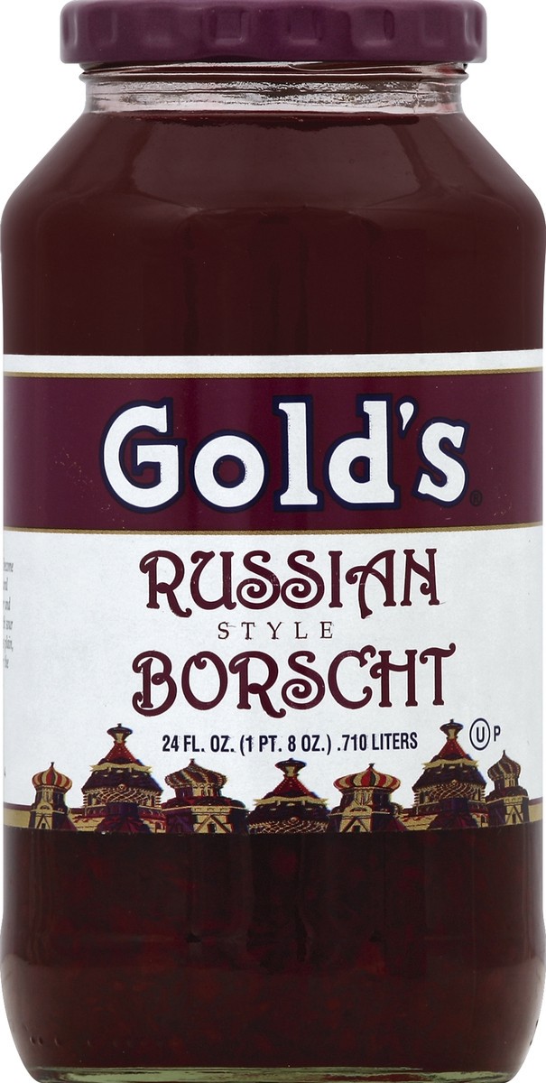 slide 2 of 2, Gold's Russian Style Borscht, 24 fl oz