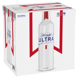 Michelob Light Beer, 12 Pack Beer, 16 fl oz Bottles, 4.2% ABV