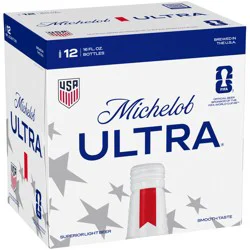 Michelob Light Beer, 12 Pack Beer, 16 fl oz Bottles, 4.2% ABV