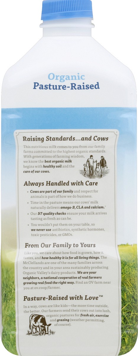 slide 7 of 8, Organic Valley 1% Lowfat Milk, 64 fl oz