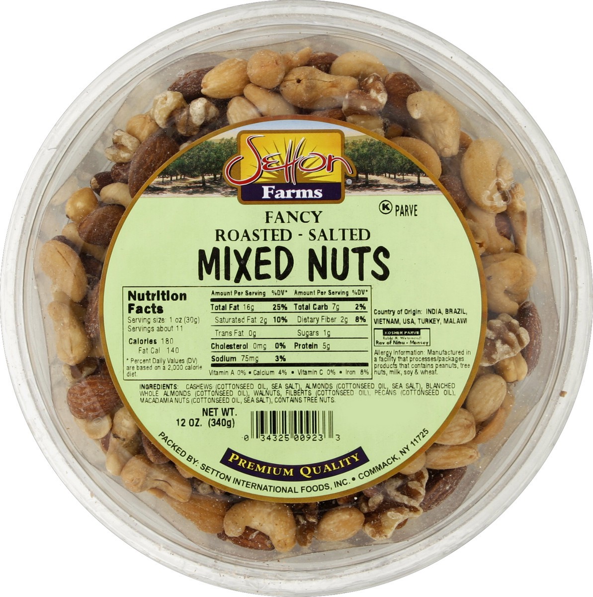 slide 3 of 3, Setton Farms Setton Mixed Nuts 12 oz, 12 oz