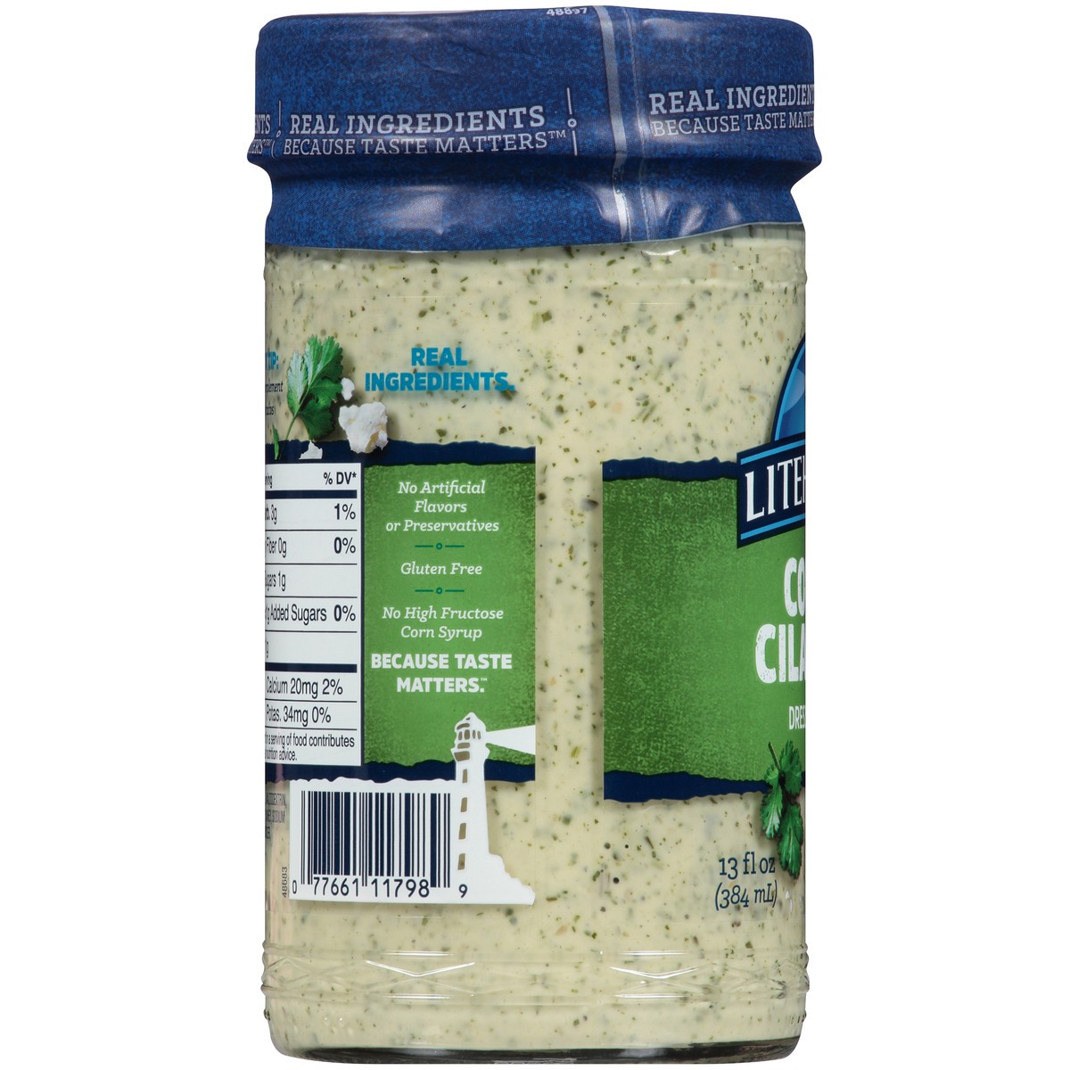 slide 6 of 9, Litehouse Cotija Cilantro Dressing & Dip 13 fl. oz. Jar, 