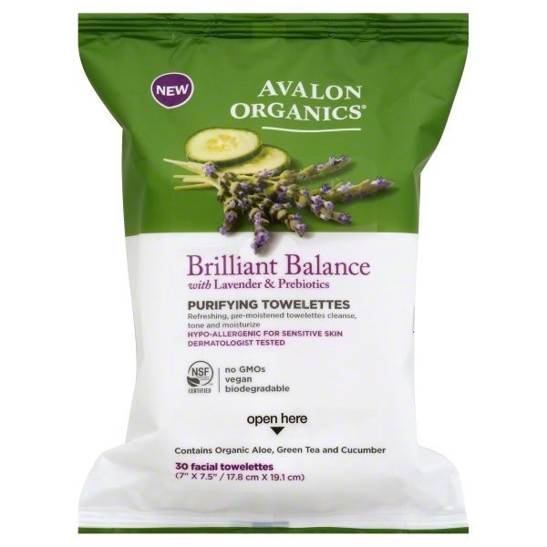 slide 1 of 6, Avalon Organics Towelettes 30 ea, 30 ct