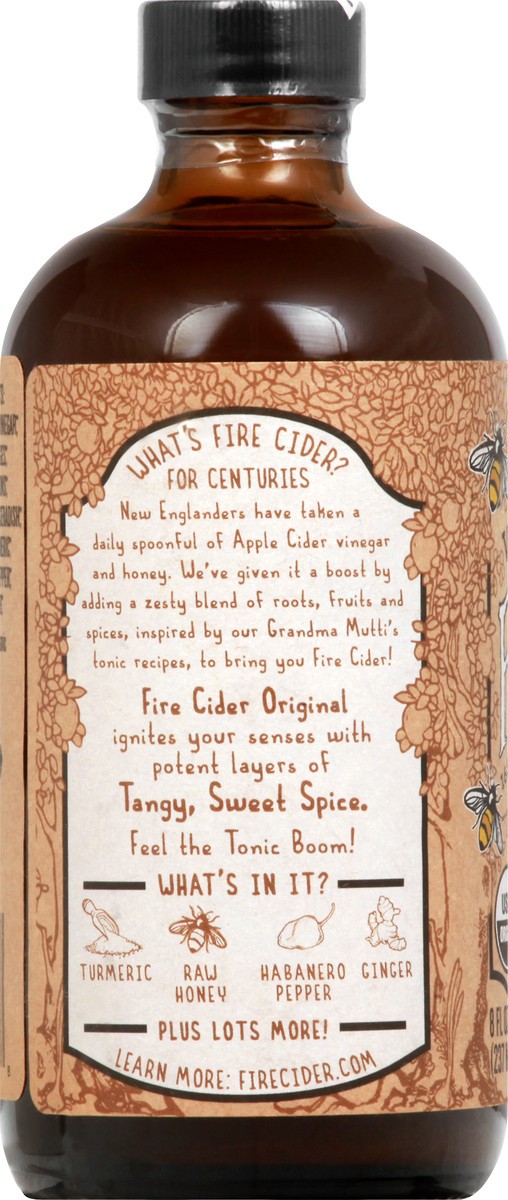 slide 6 of 8, Fire Cider Apple Cider 8 oz, 8 oz