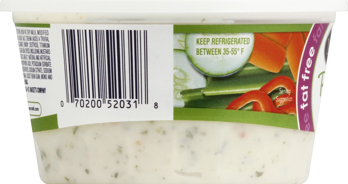 slide 3 of 8, Marzetti Fat Free Ranch Veggie Dip, 13 fl oz