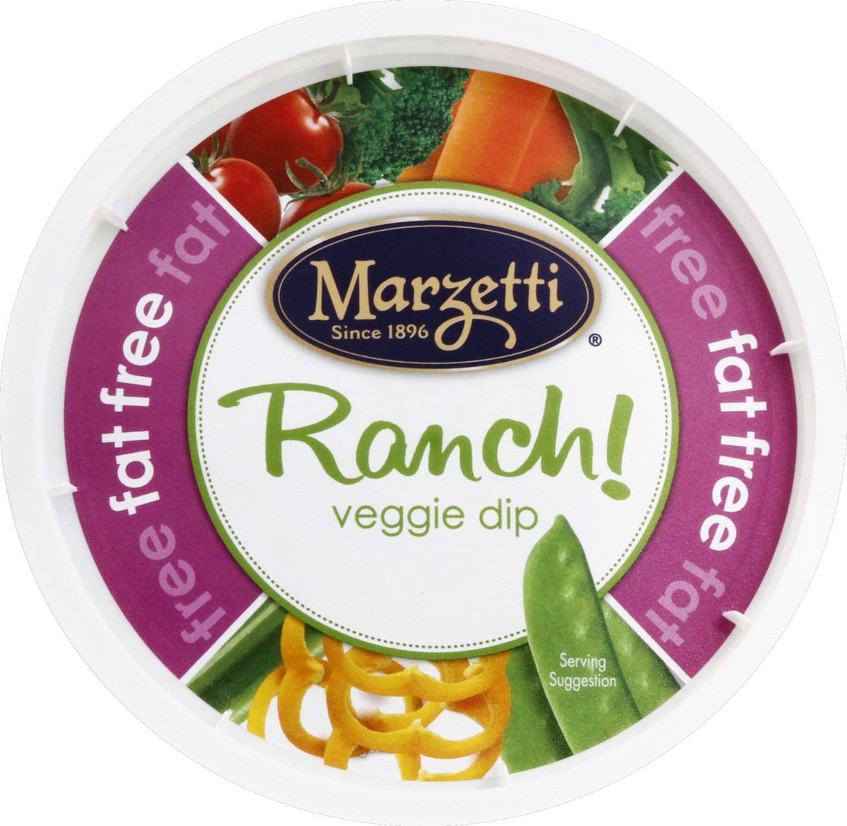 slide 4 of 8, Marzetti Fat Free Ranch Veggie Dip, 13 fl oz