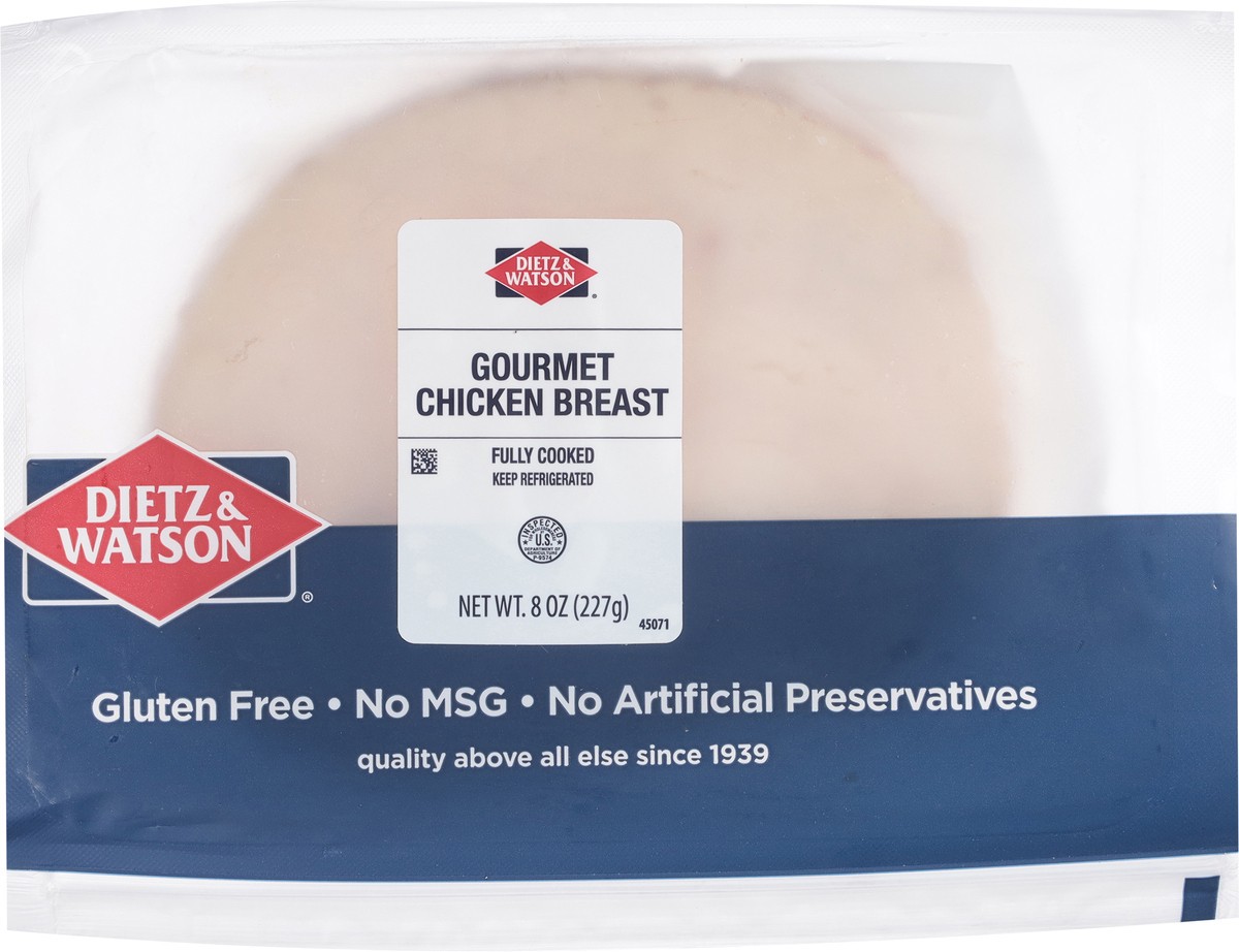 slide 13 of 15, Dietz & Watson Gourmet Chicken Breast 8 oz, 8 oz