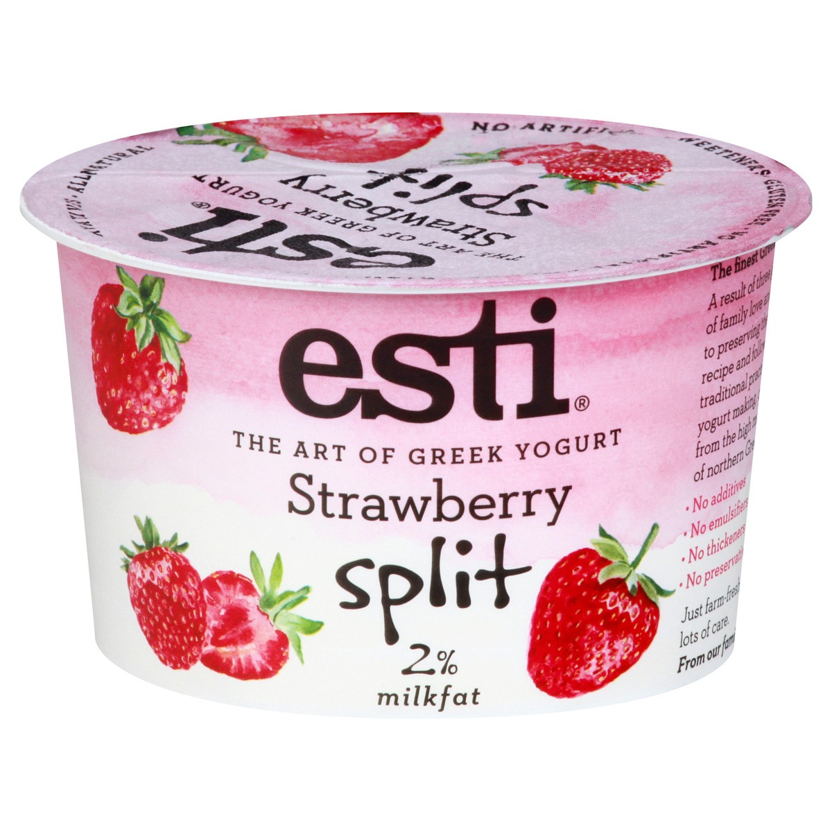 slide 13 of 13, esti Split Strawberry Yogurt 5.3 oz, 5.3 oz