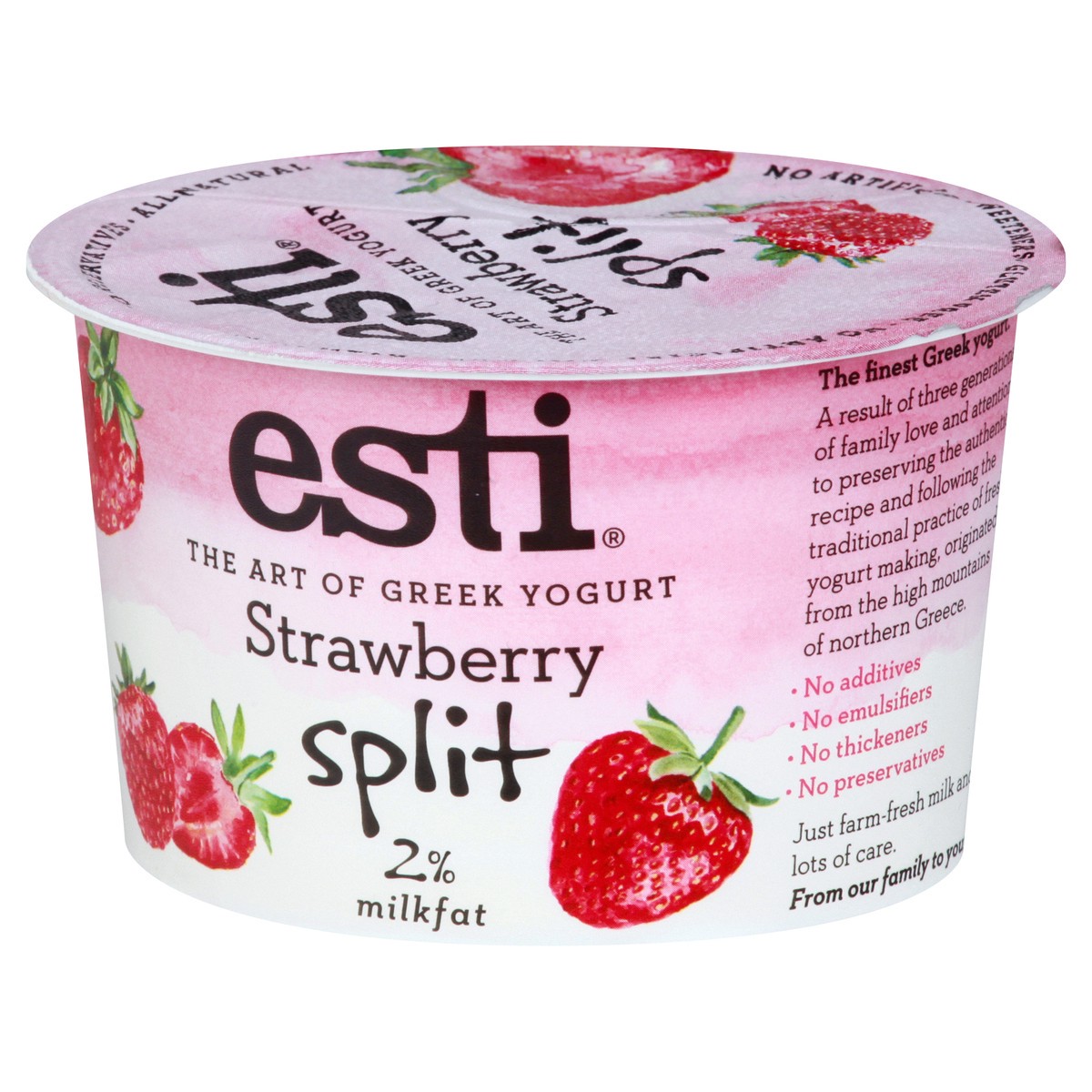 slide 9 of 13, esti Split Strawberry Yogurt 5.3 oz, 5.3 oz