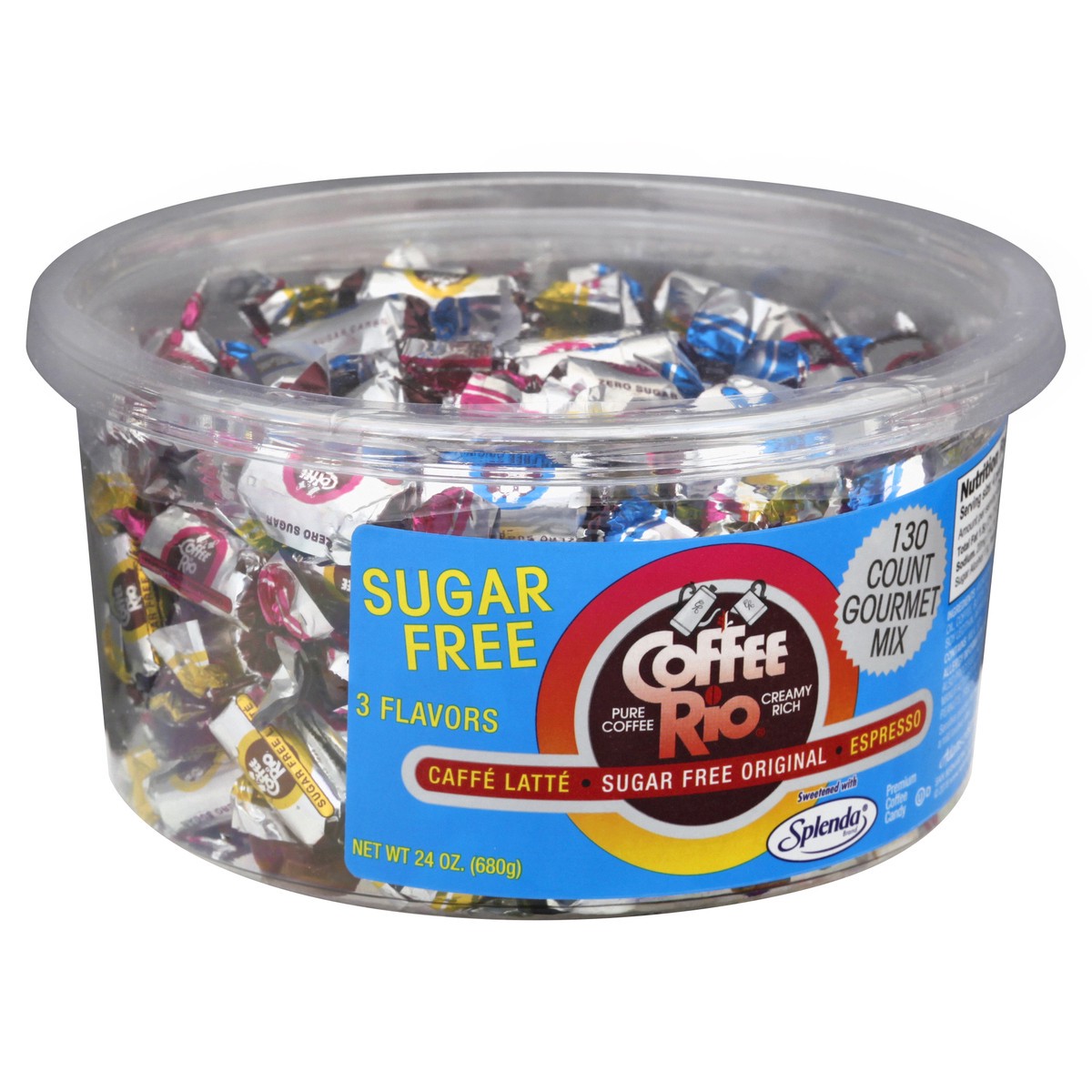 slide 7 of 13, Coffee Rio Premium Sugar Free Coffee Candy - 130 ct, 130 ct