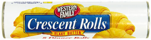 slide 1 of 1, Western Family Crescent Rolls Flaky Butter, 8 oz