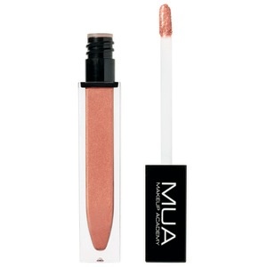 slide 1 of 1, MUA Metallic Liquid Lipstick, #801 Tiger Lily, 1 ct