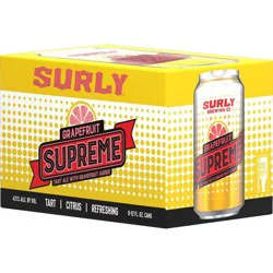Surly Brewing Co. Brewing Co. Grapefruit Supreme Tart Ale - 6 pk 12 fl oz Cans