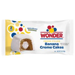 Wonder Crème Filled Banana Crème Cakes - 3.5 oz