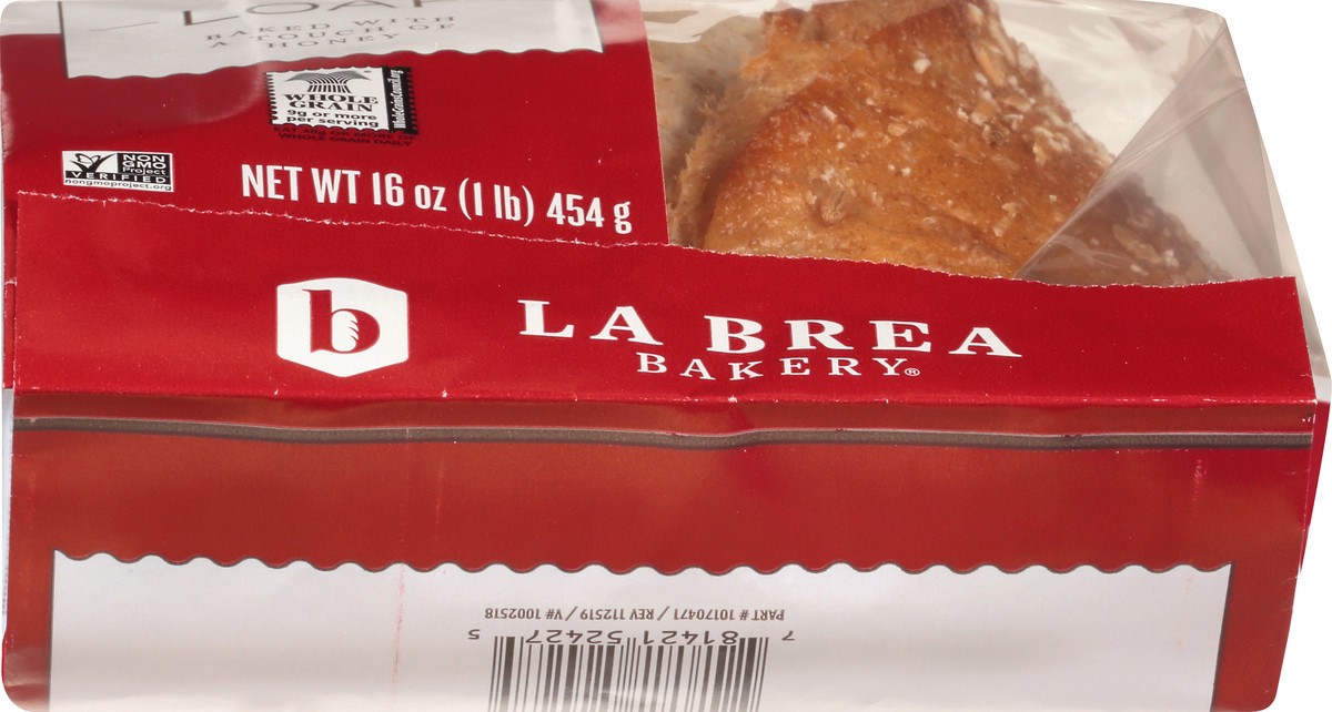 slide 5 of 11, La Brea Bakery Wheat Loaf 16 oz, 16 oz