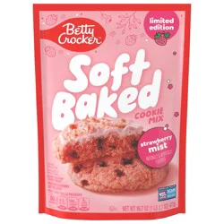 Betty Crocker Soft Baked Strawberry Mist Cookie Mix, 16.7 oz