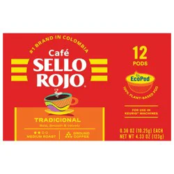 Café Sello Rojo Tradicional Single Serve Coffee Pods