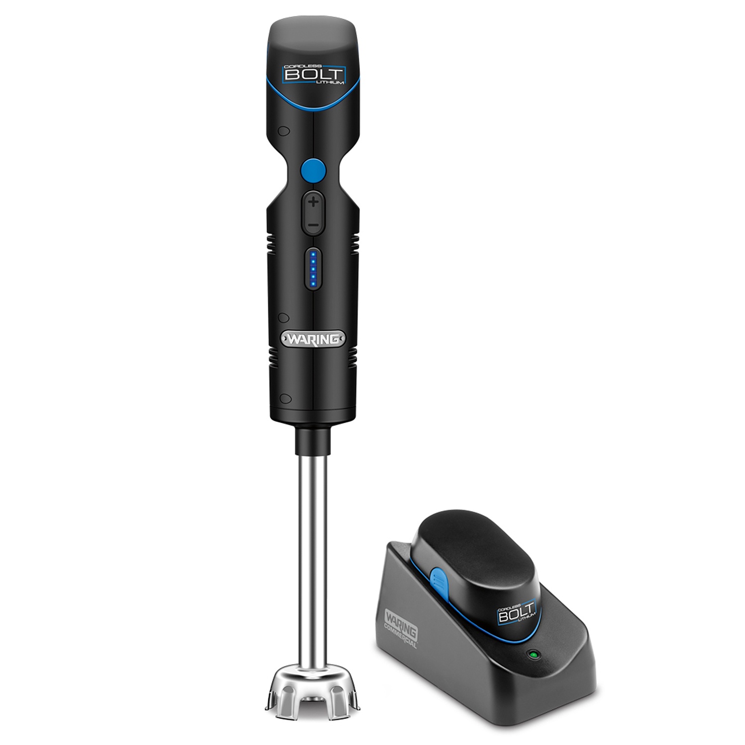 slide 1 of 1, Waring Bolt Cordless Lithium Immersion Blender, 1 ct