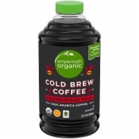 slide 1 of 3, Simple Truth Organic Columbian Dark Roast Cold Brew Coffee, 32 fl oz