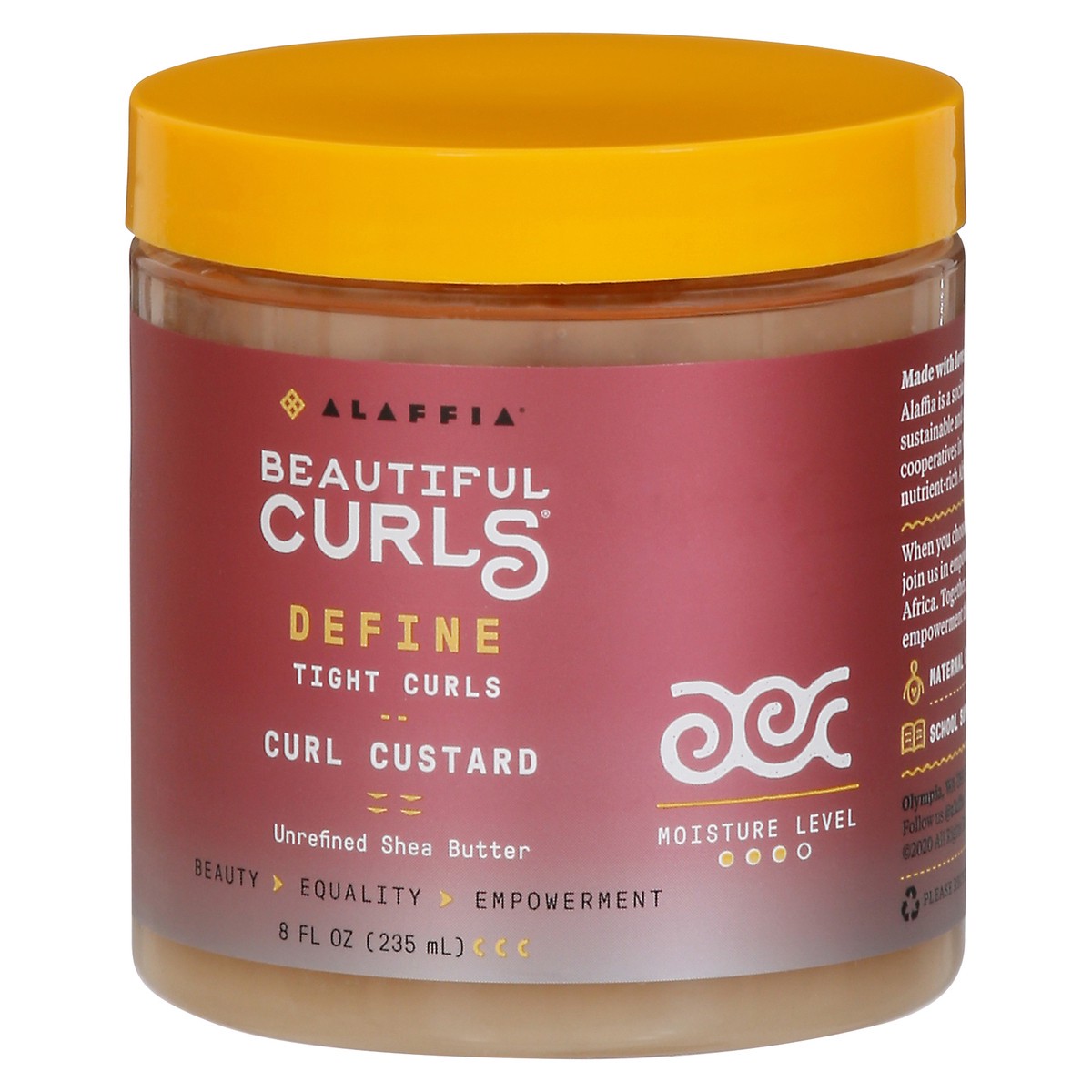 slide 5 of 10, Alaffia Curl Control Custard Hair Balm, 1 ct