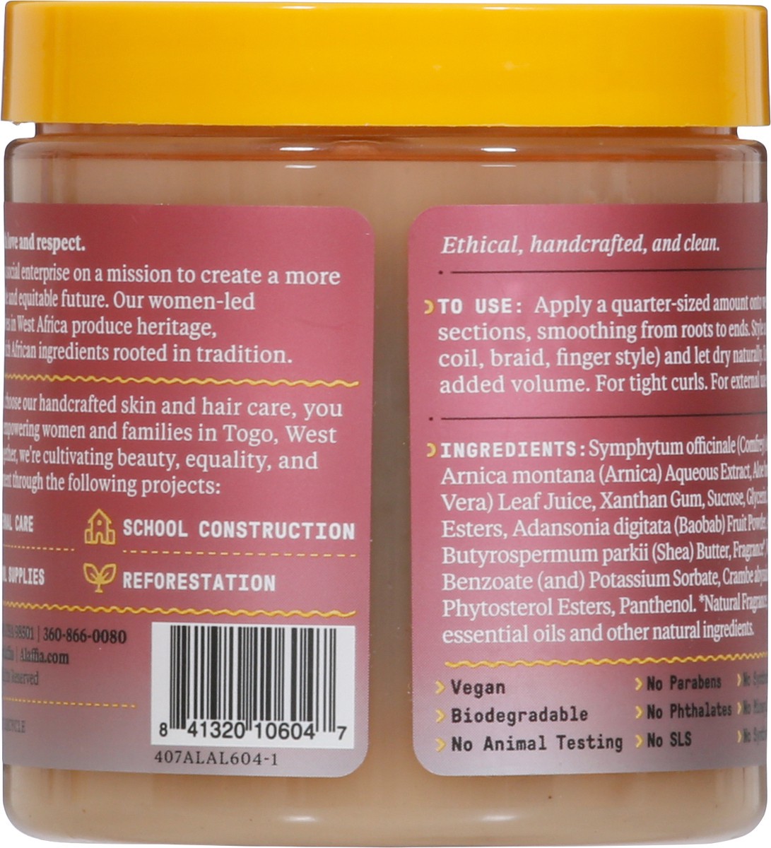 slide 9 of 10, Alaffia Curl Control Custard Hair Balm, 1 ct