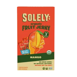 Solely Fruit Jerky Mango 5 ct Box - 4.1 oz