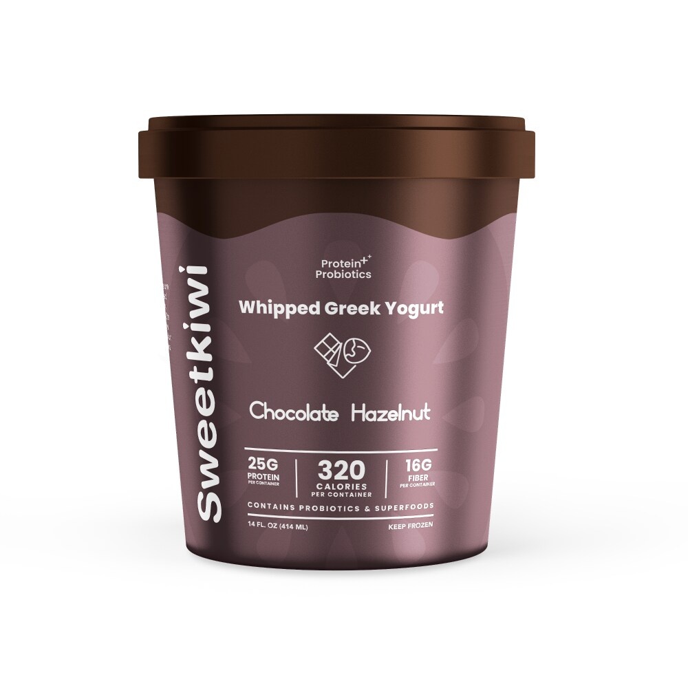 slide 1 of 1, Sweetkiwi Cookies & Cream Whipped Greek Yogurt - 14 fl oz, 14 fl oz