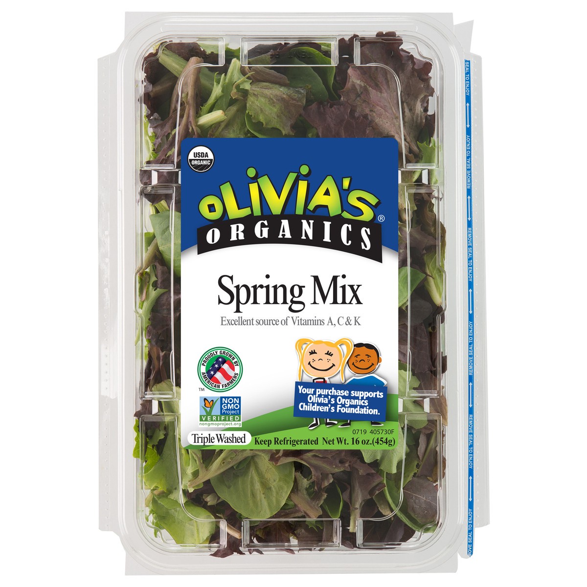 slide 2 of 2, Olivia's Olivias Spring Mix - 11 Oz, 11 oz