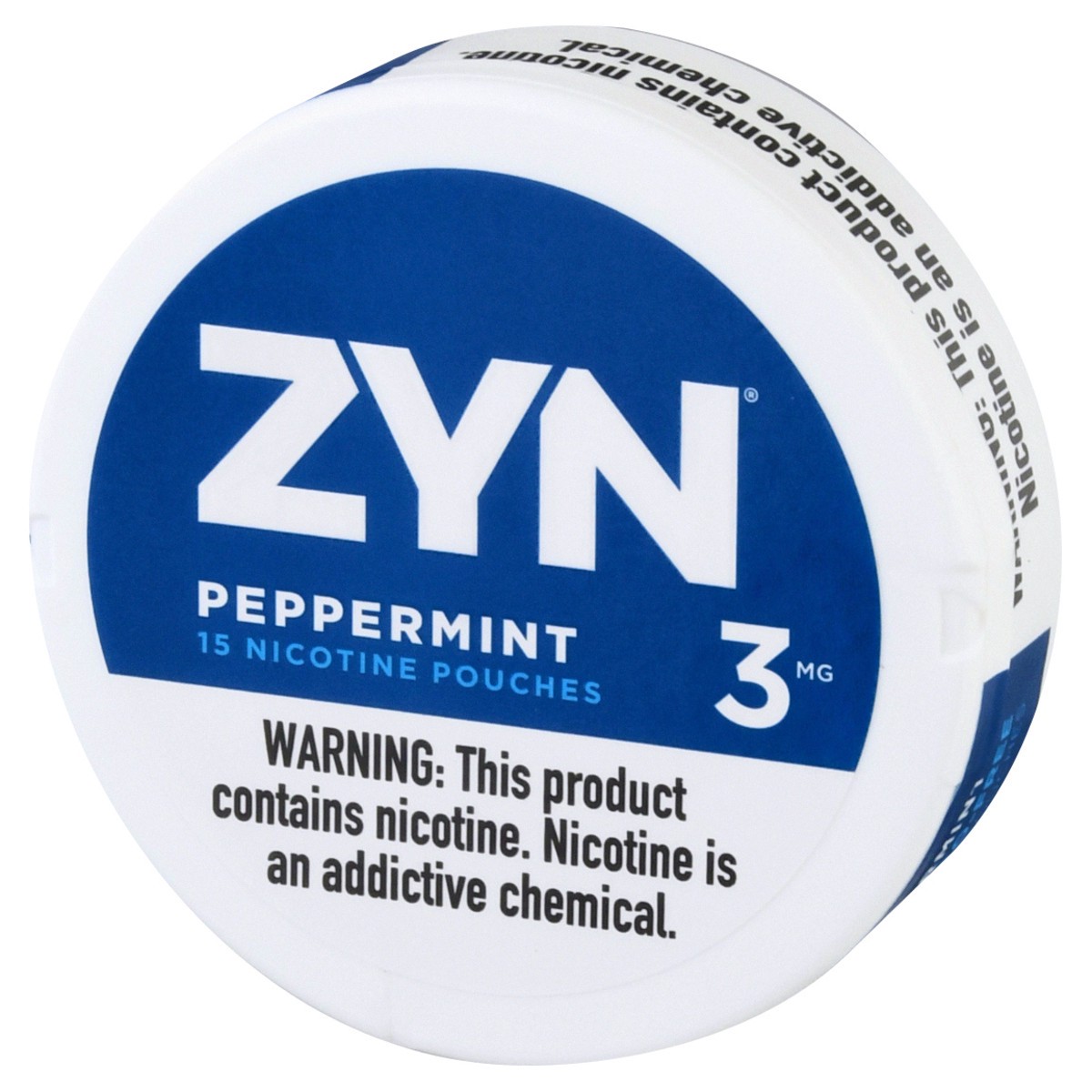slide 3 of 10, Zyn Peppermint 3Mg Nicotine Pouches 15Ct, 15 ct