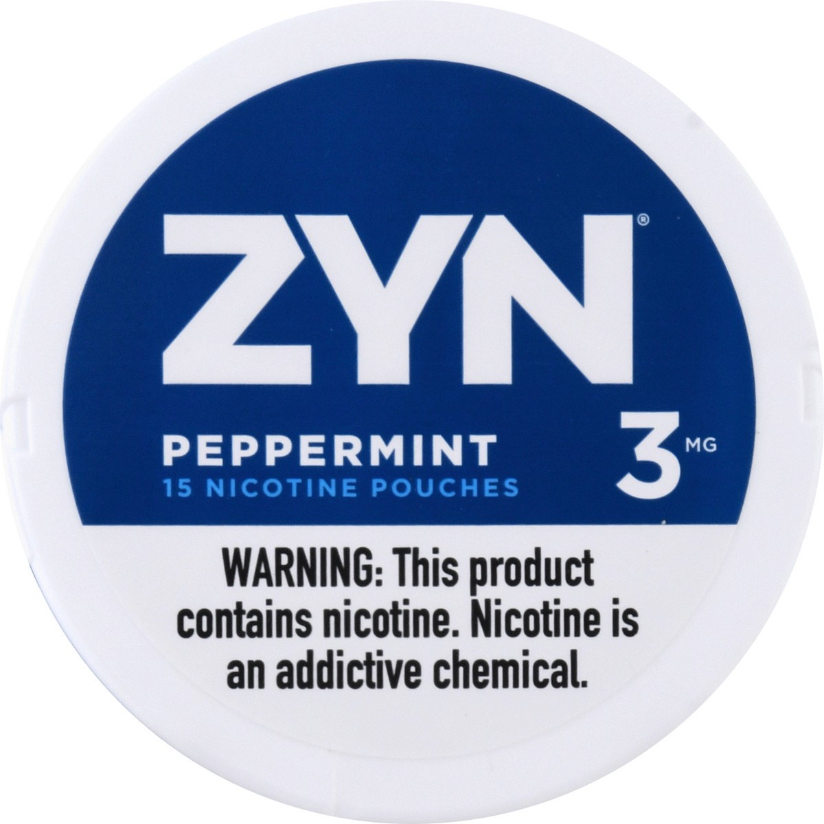 slide 7 of 10, Zyn Peppermint 3Mg Nicotine Pouches 15Ct, 15 ct