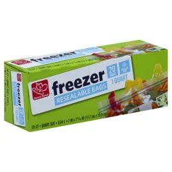 Harris Teeter Recloseable Freezer Bag Qt