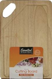 slide 1 of 1, Essential Everyday Ardwood Cutting Board, 1 ct