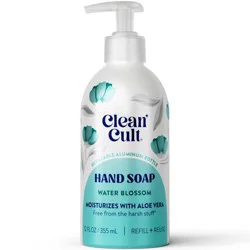 Cleancult Aluminum Ready to Use Liquid Hand Soap - Water Blossom - 12 fl oz
