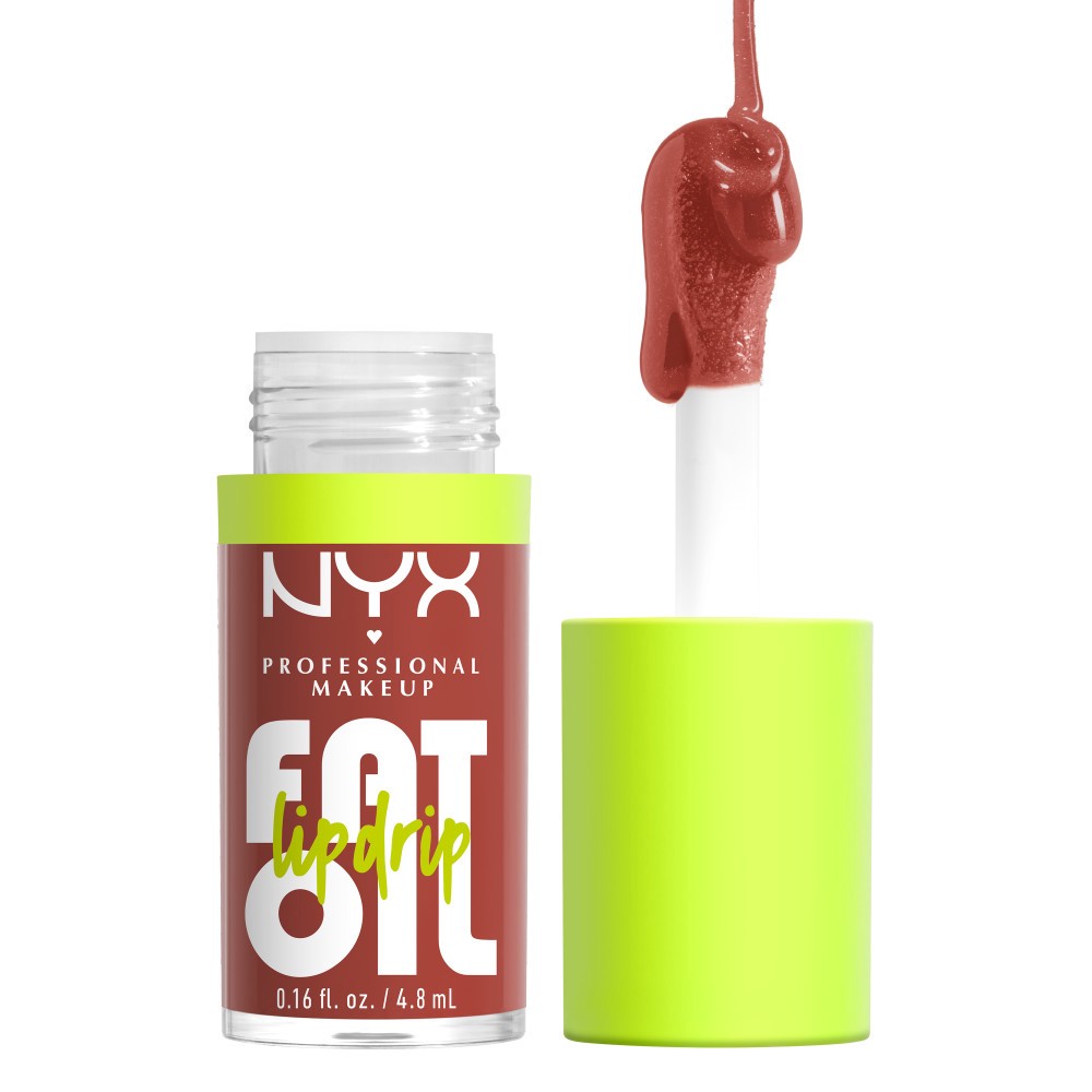 slide 1 of 1, NYX Professional Makeup Nyx Fat Oil Lip Drip, Scrollin, 1 ct