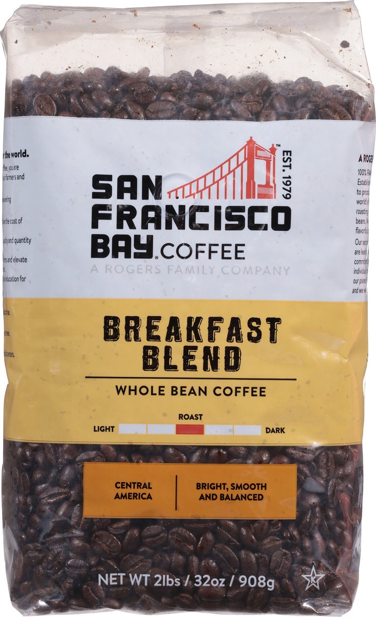 slide 7 of 13, SF Bay Coffee Whole Bean Breakfast Blend Coffee 2 lb, 2 lb