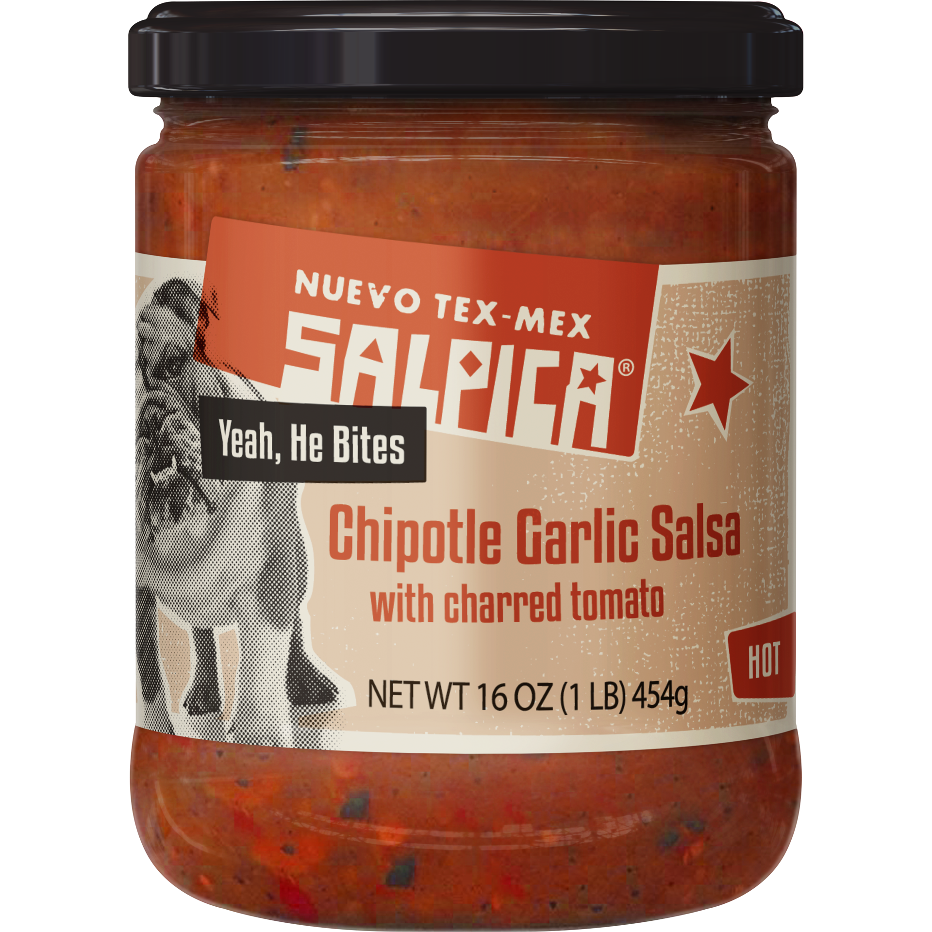 slide 5 of 7, Salpica Salsa 16 oz, 16 oz