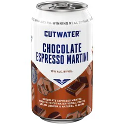 Cutwater Spirits Spirits Chocolate Espresso Martini 12 fl oz Can