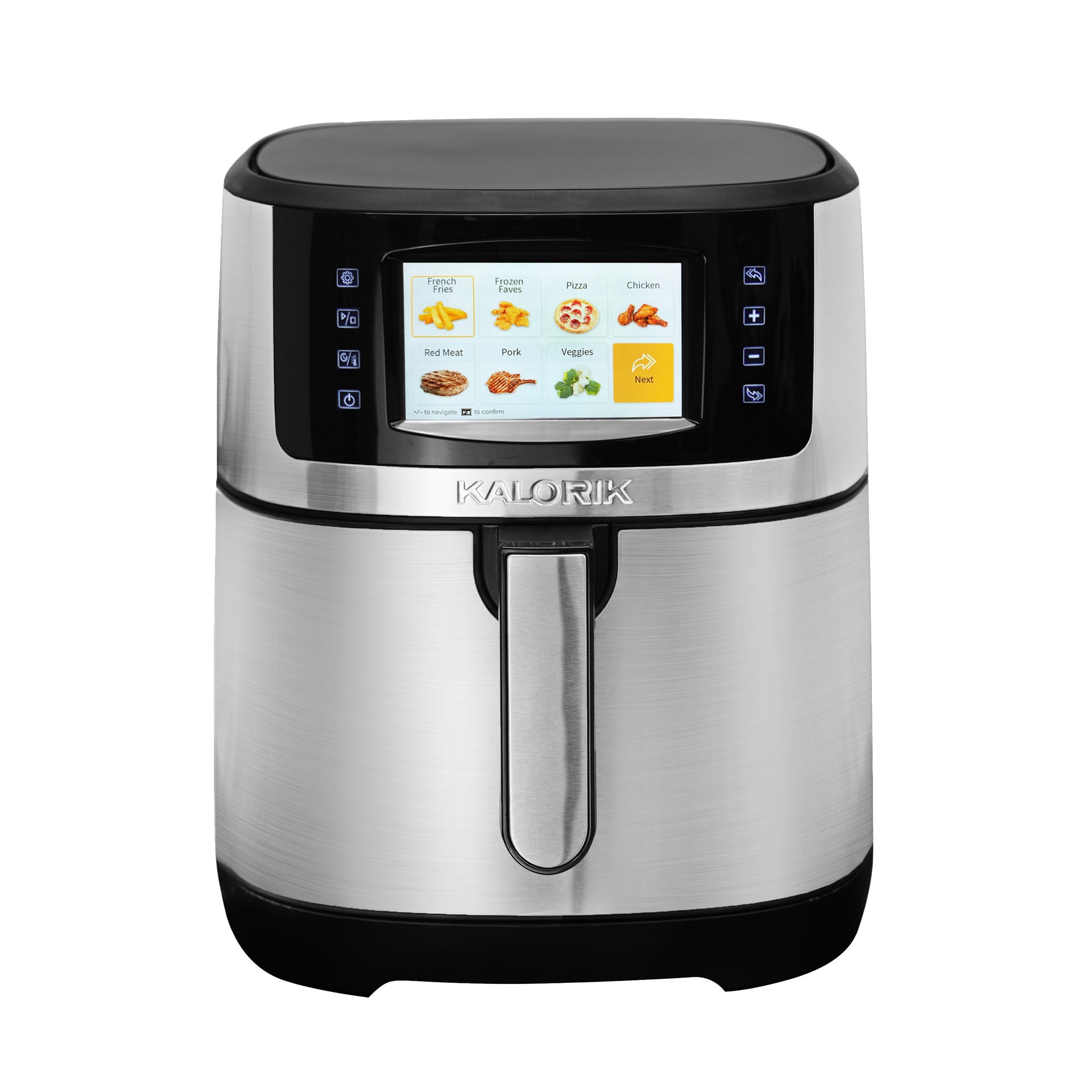 slide 1 of 1, Kalorik VIVID Touchscreen Air Fryer, 7 qt