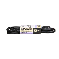 slide 9 of 9, Indoor Snug Plug Extension Cord, 6 ft, 1 ct