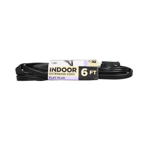 slide 4 of 9, Indoor Snug Plug Extension Cord, 6 ft, 1 ct