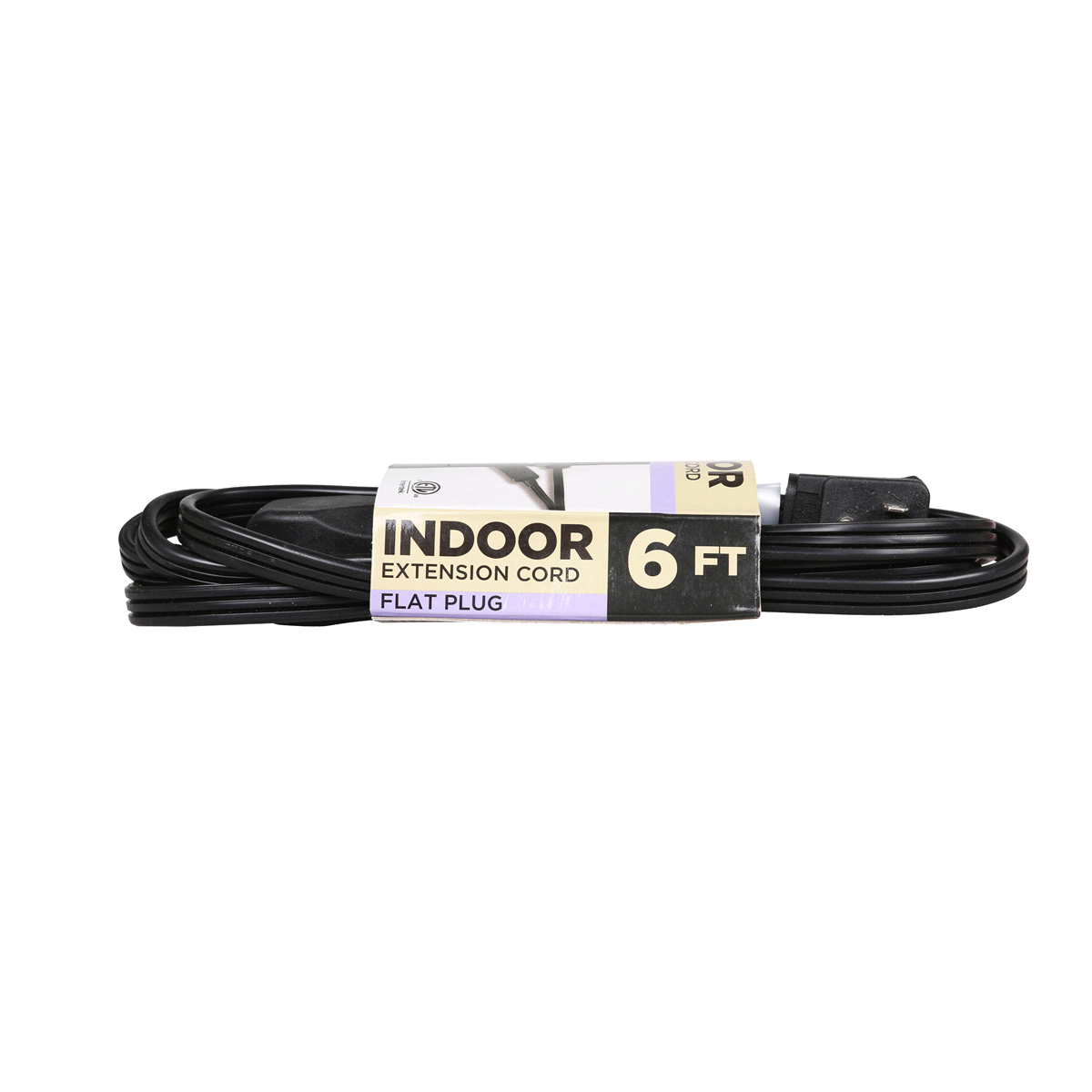 slide 8 of 9, Indoor Snug Plug Extension Cord, 6 ft, 1 ct