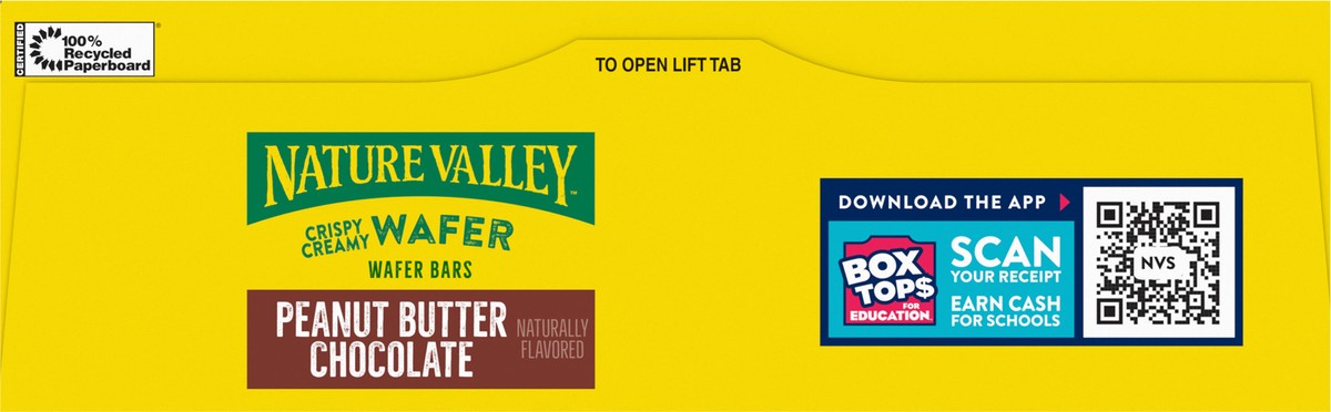 slide 5 of 13, Nature Valley Wafer Bars, Peanut Butter Chocolate Flavored Snacks, 10 Bars, 13 OZ, 10 ct