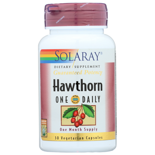 slide 1 of 1, Solaray Hawthorn One Daily Hawthorne, 1 ct