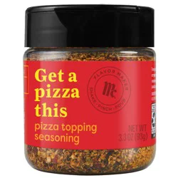 McCormick Flavor Maker Pizza Topping Seasoning, 3.3 oz