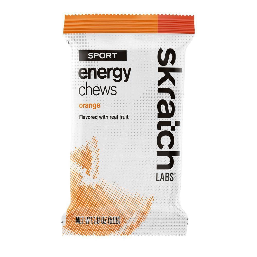 slide 1 of 1, Skratch Labs Energy Chew Orange, 50 gram