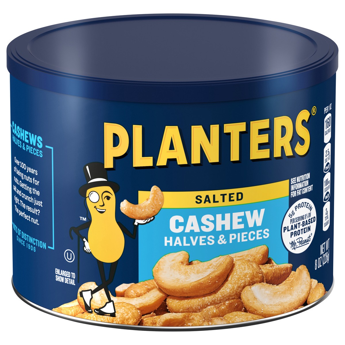 slide 5 of 9, Planters Cashew, 8 oz