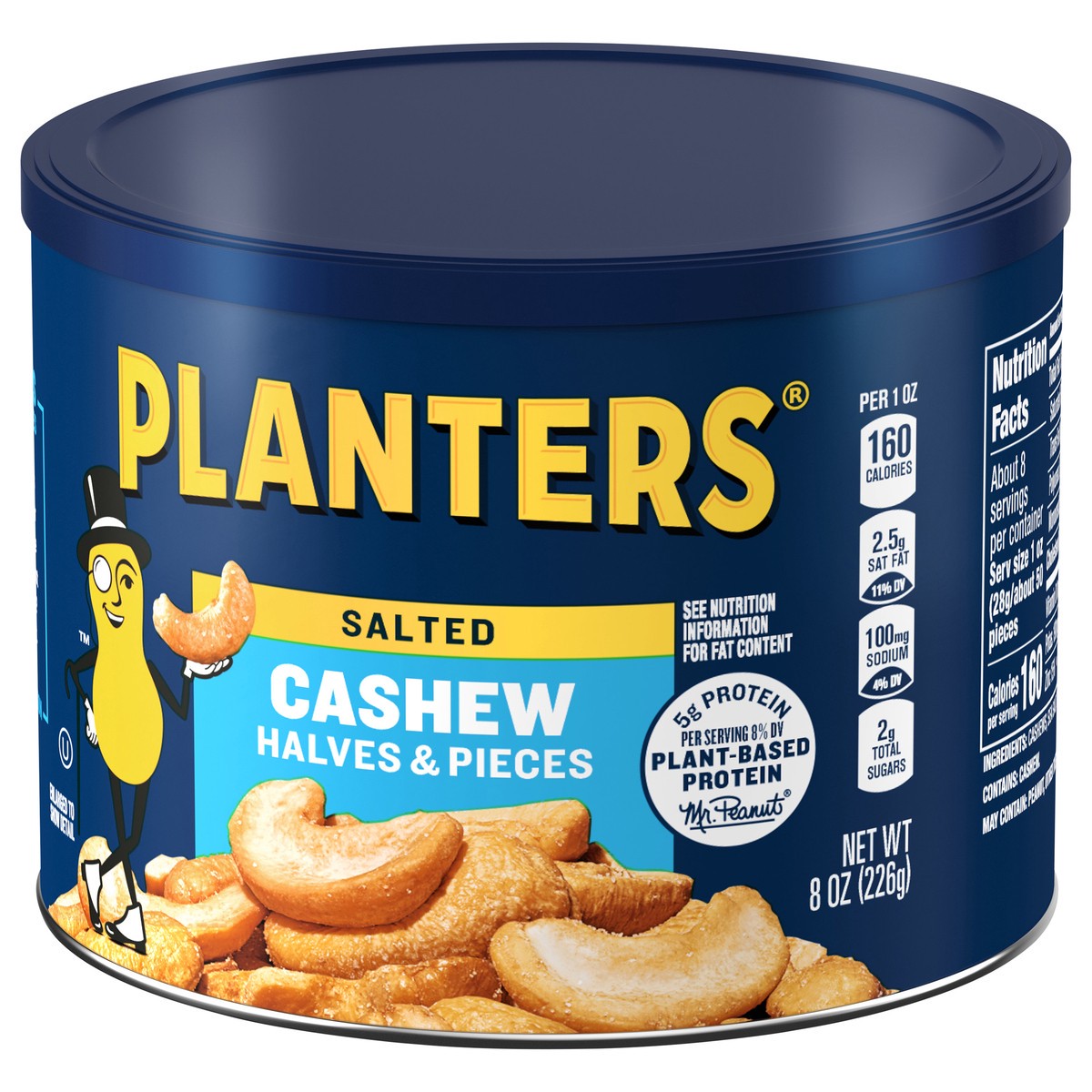 slide 9 of 9, Planters Cashew, 8 oz