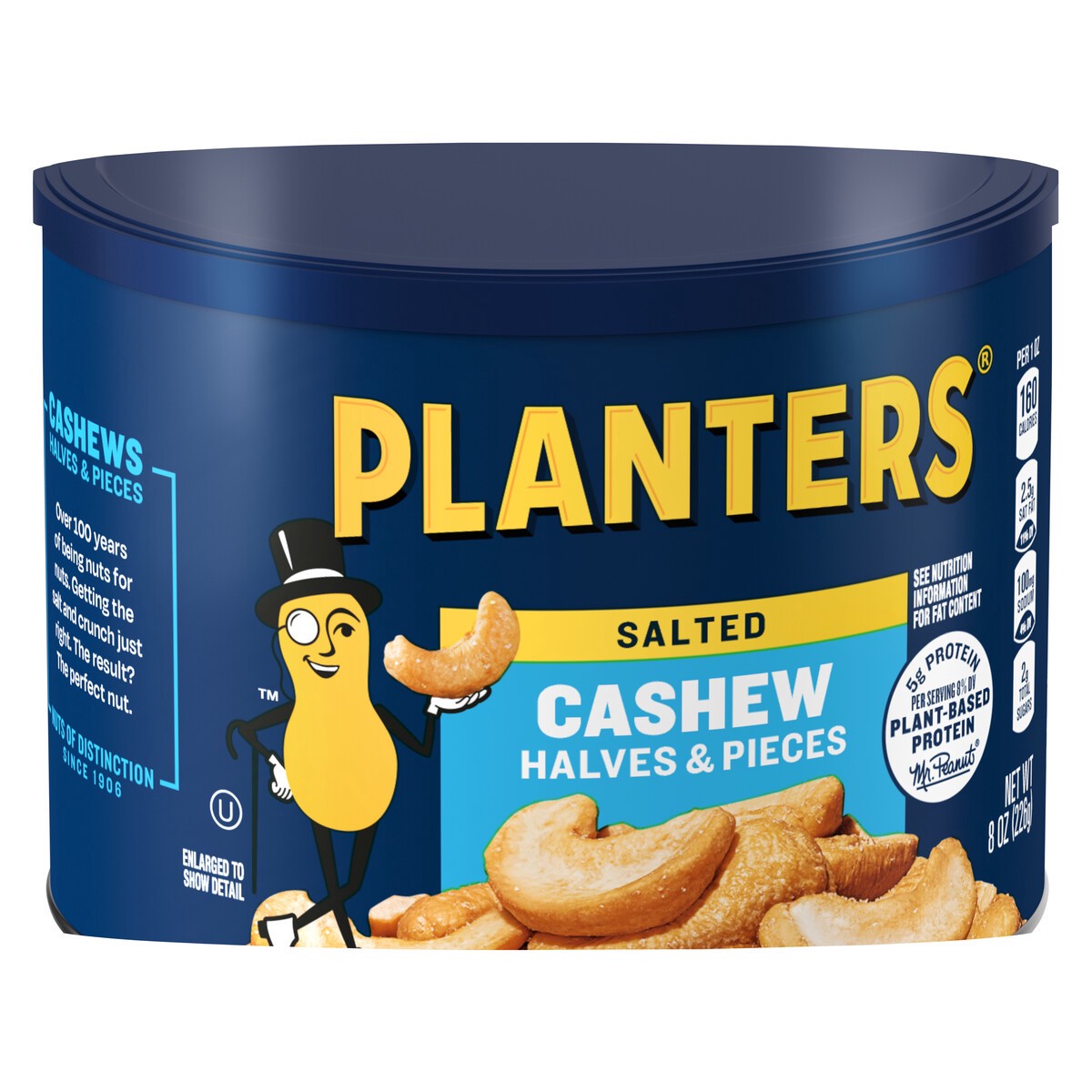 slide 4 of 9, Planters Cashew, 8 oz