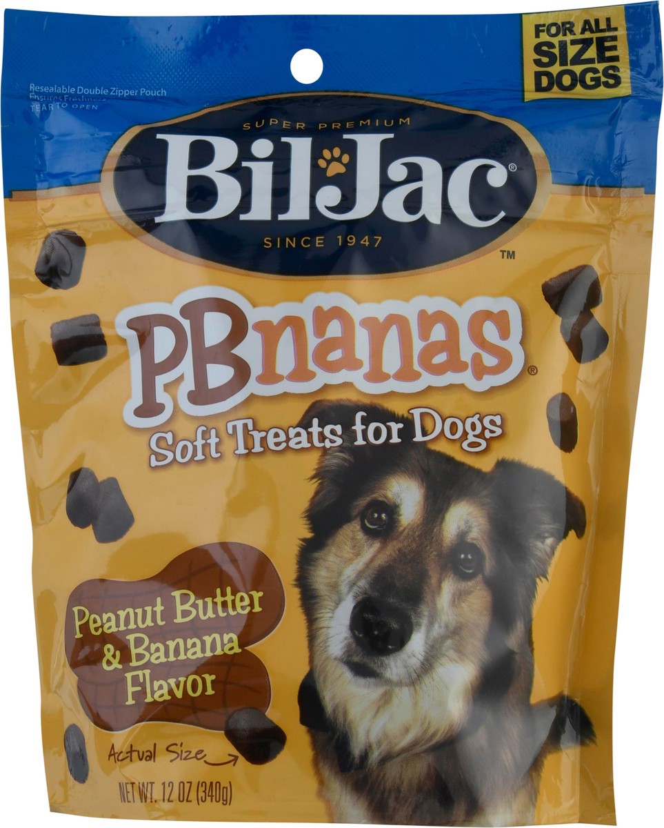 slide 8 of 10, Bil-Jac PBnanas Dog Treats 12 oz, 12 oz