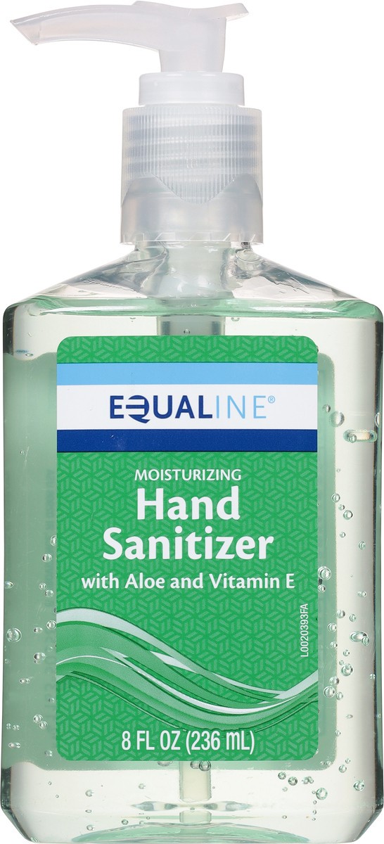 slide 2 of 12, Equaline Moisturizing Hand Sanitizer with Aloe and Vitamin E 8 fl oz, 8 fl oz